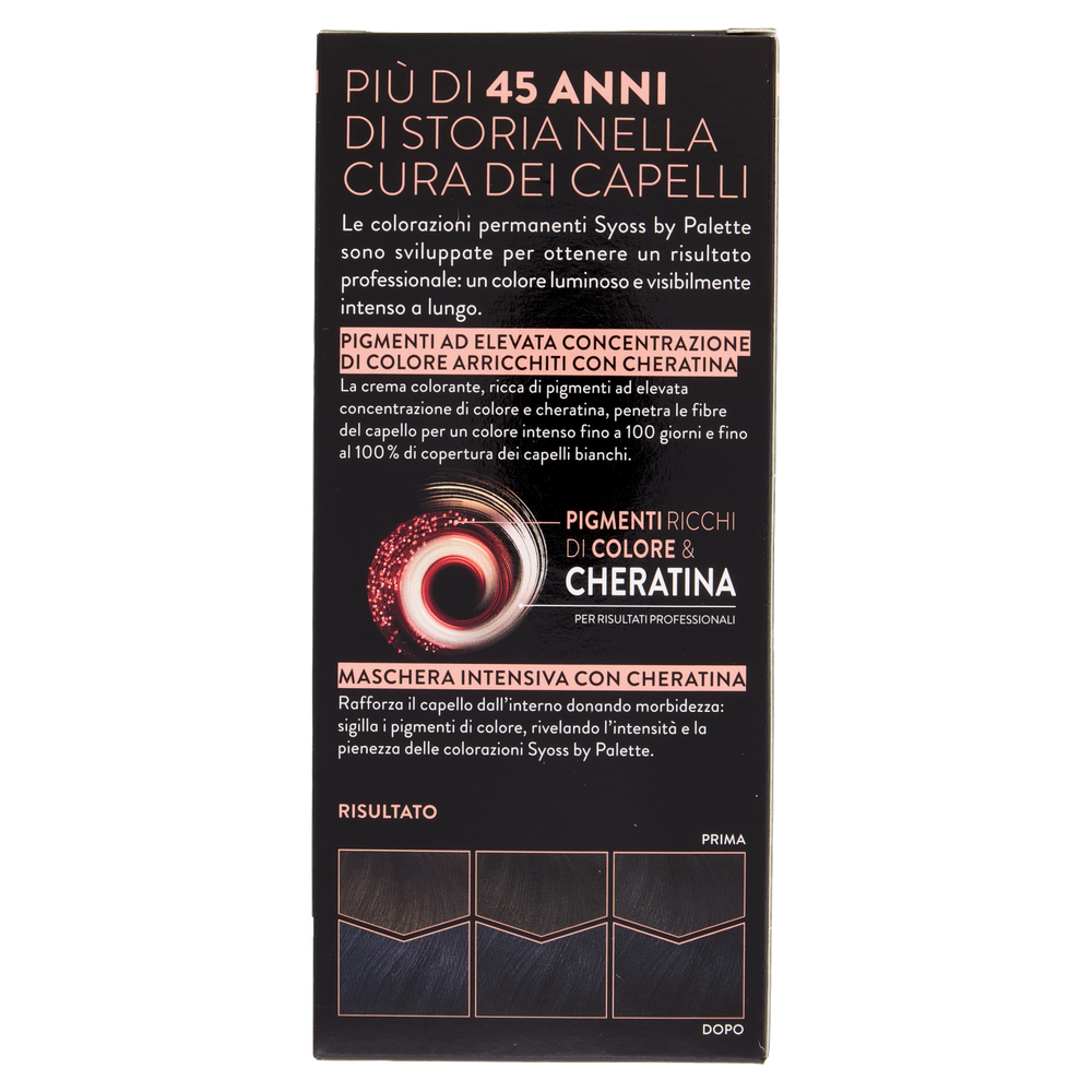 Colorazione Capelli Syoss By Palette Base 1.4 Nero Blu - Foto 3