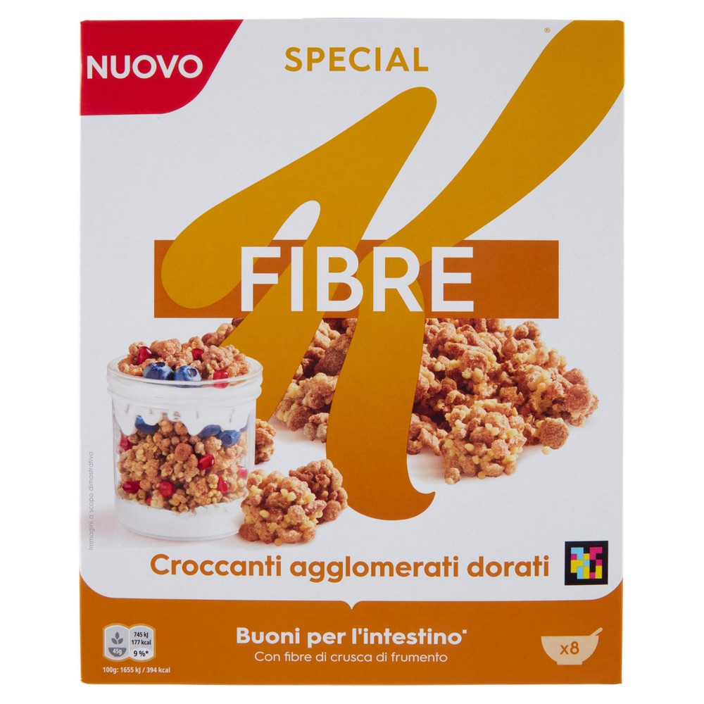Cereali Special K Con Crusca Al Gusto Caramello E Vitamine Kellogg's - Foto 1