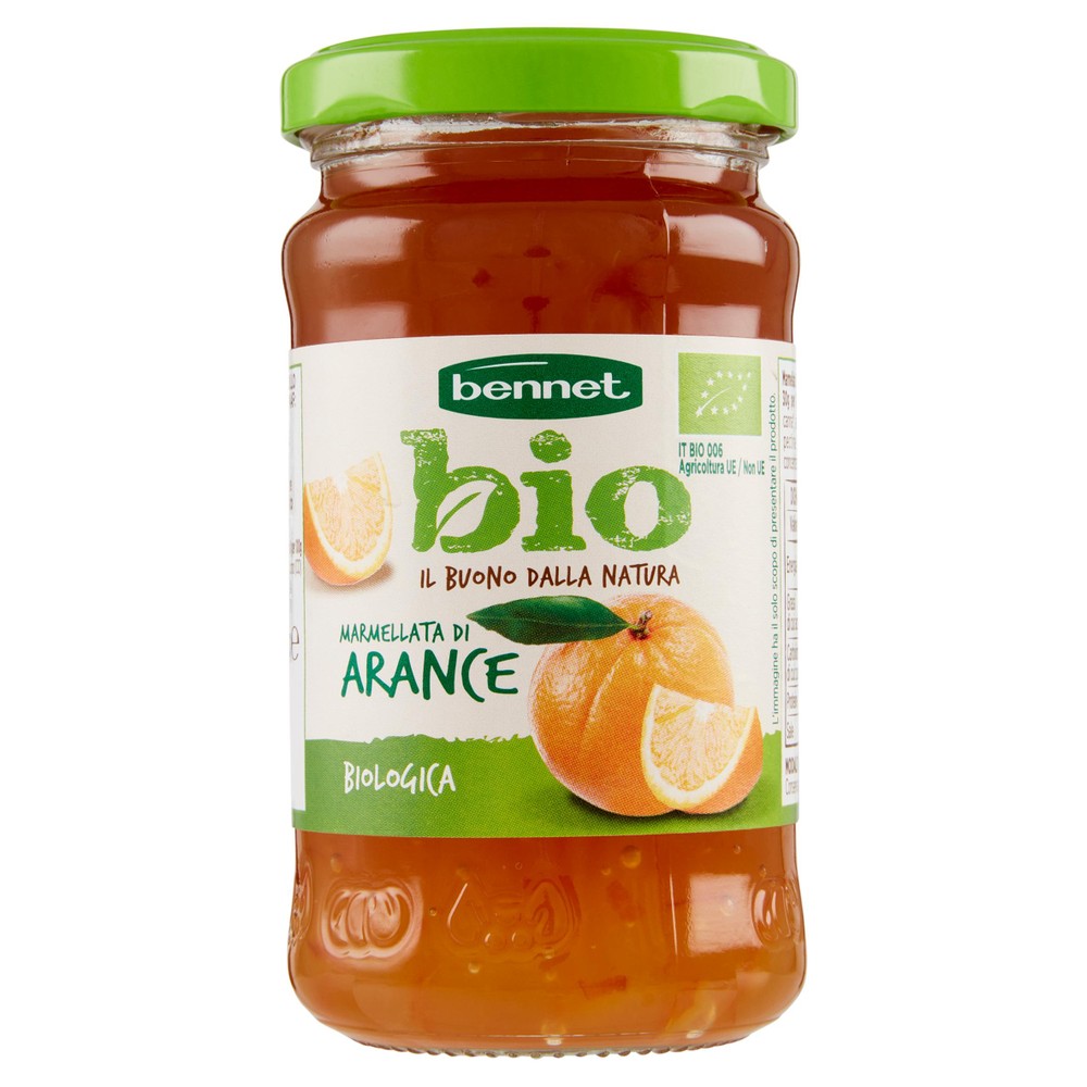 Marmellata Di Arance Biologica 30% Di Frutta Bennet Bio - Foto 1