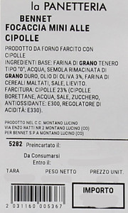 Focaccia Mini Alle Cipolle - Foto 3