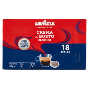 Cialde Caffe' Crema E Gusto Classico 18pz Lavazza