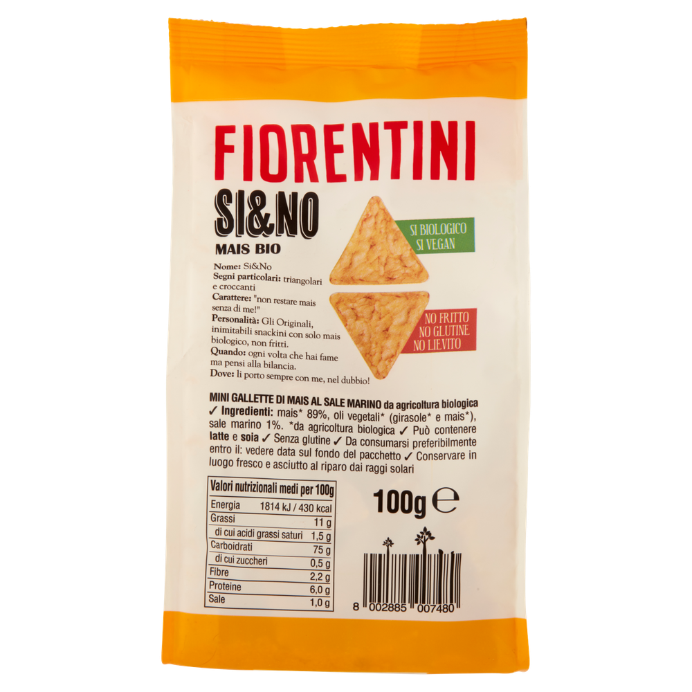 Si&No Triangolini Mais Bio Fiorentini - Foto 3