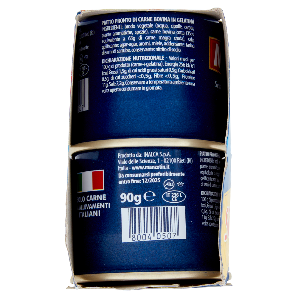Carne In Scatola 6x90g Manzotin - Foto 2