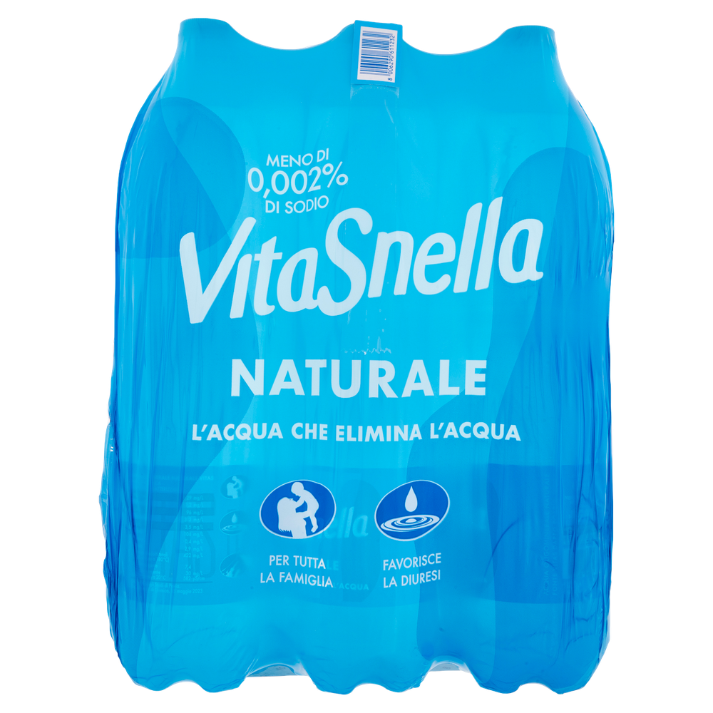 Acqua Naturale Vitasnella 6 Da L.1,5 - Foto 3