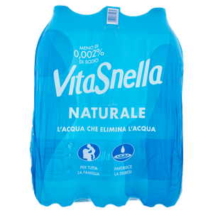 Acqua Naturale Vitasnella 6 Da L.1,5 - Foto 3