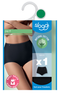 Slip Donna Maxi 50 Nero Sloggi - Foto 2