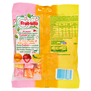 Caramelle Morbide Fruit Mix Fragola, Arancia E Limone Fruittella - Foto 3