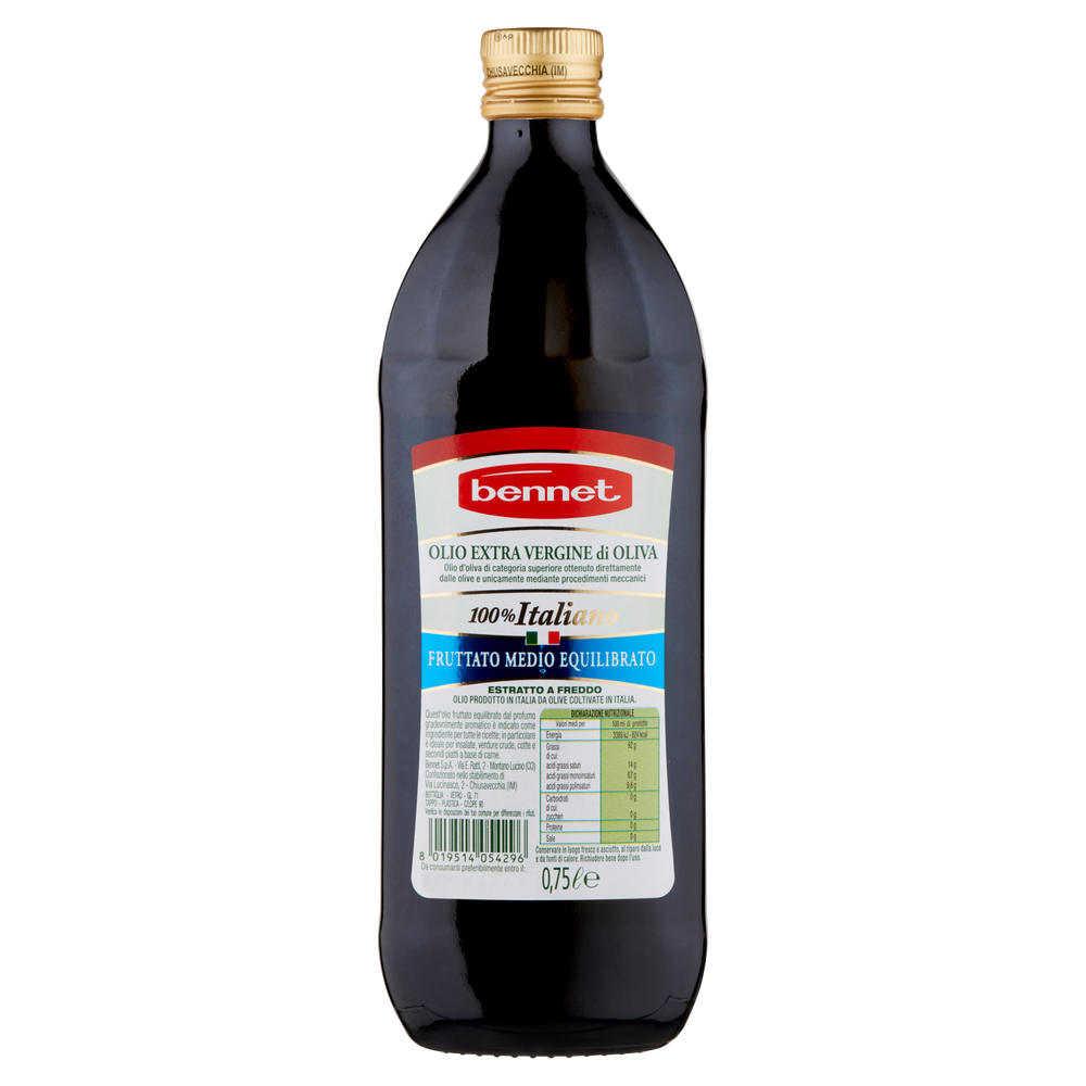 Olio Extra Vergine 100% Italiano Equilibrato Bennet - Foto 3