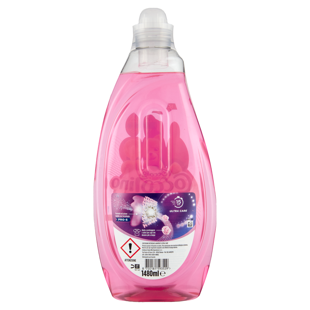 Detersivo Liquido Per Lavatrice Ultra Clear 37 Lavaggi Coccolino - Foto 3