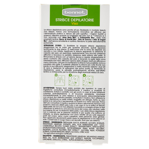 Strisce Depilatorie Viso Aloe Vera E Camomilla Bio Bennet - Foto 3