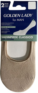 Salvapiedi Uomo S/ M Naturale Conf Da 2 Golden Lady