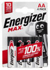 4 Pile Stilo Aa Alkaline Max Energizer