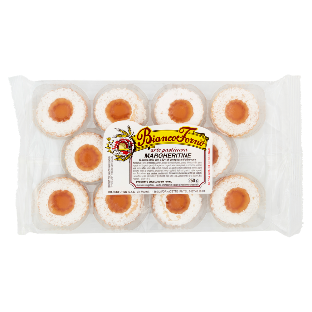Biscotti Margheritine Sfoglia D'oro Con Albicocca Biancoforno - Foto 1